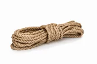 Канат джутовый ДТ тросовой свивки d. 10 мм х 50 м