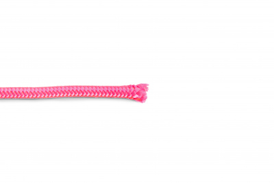 Шнур полиамидный ПА плет. 16-прядн.d.   6 мм розовый